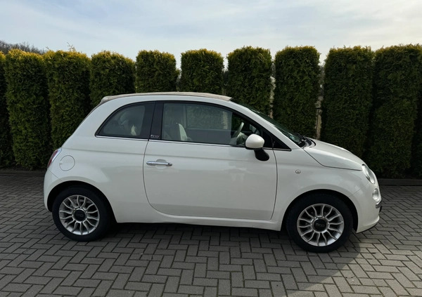 Fiat 500 cena 24300 przebieg: 126000, rok produkcji 2013 z Konin małe 596